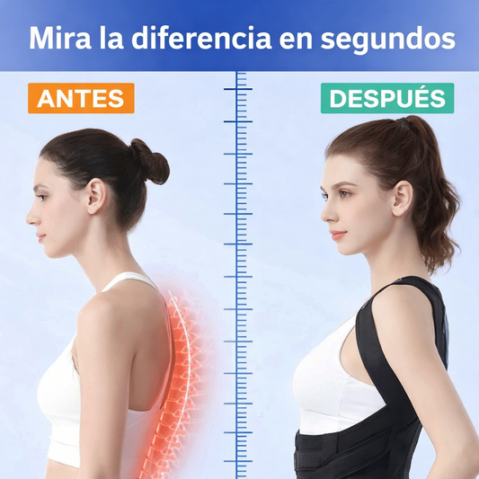 Corrige tu postura y alivia el dolor de espalda desde el primer uso